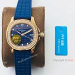PFF Swiss Patek Philippe Aquanaut Luce Quartz Watch Blue Dial Diamond Bezel_th.jpg